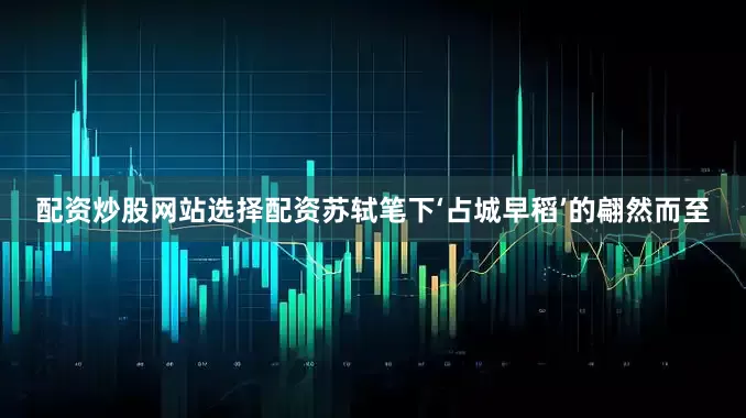 配资炒股网站选择配资苏轼笔下‘占城早稻’的翩然而至